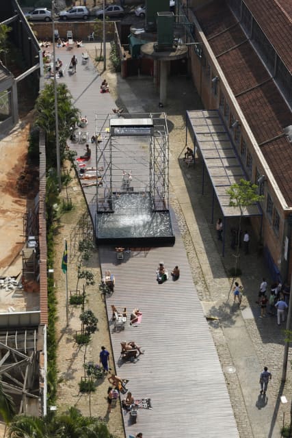 Waterfall, 1998 - SESC Pompeia, São Paulo, 2011 - Photo: Olafur Eliasson