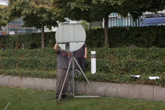 World illuminator, 2014 - Bauhaus-Archiv, Berlin 2014 - Photo: Alcuin Stevenson / Studio Olafur Eliasson