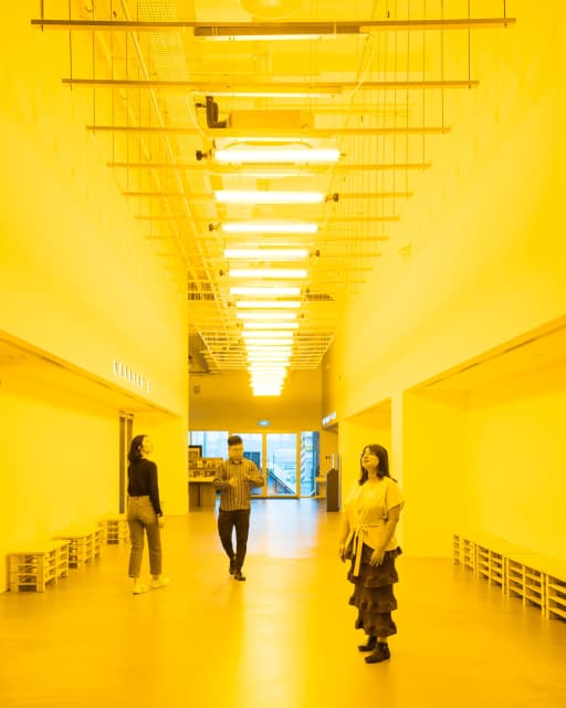 Yellow corridor, 1997 - Singapore Art Museum at Tanjong Pagar Distripark – 2024 - Photo: Joseph Nair, Memphis West Pictures | Singapore Art Museum