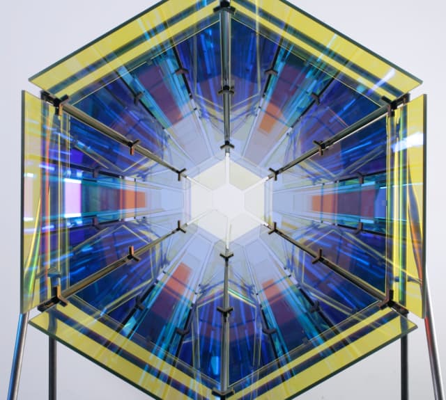 Yellow double kaleidoscope, 2005 - Studio Olafur Eliasson, 2005 - Photo: Jens Ziehe