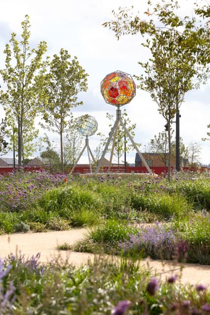 Your planetary assembly, 2024 - Oxford North, Oxford, United Kingdom – 2025 - Photo: Hufton + Crow