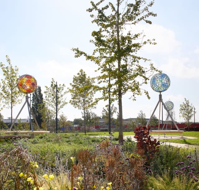 Your planetary assembly, 2024 - Oxford North, Oxford, United Kingdom – 2025 - Photo: Hufton + Crow