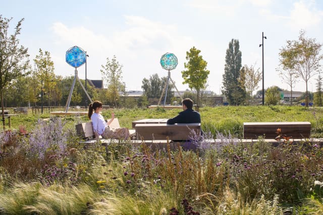 Your planetary assembly, 2024 - Oxford North, Oxford, United Kingdom – 2025 - Photo: Hufton + Crow