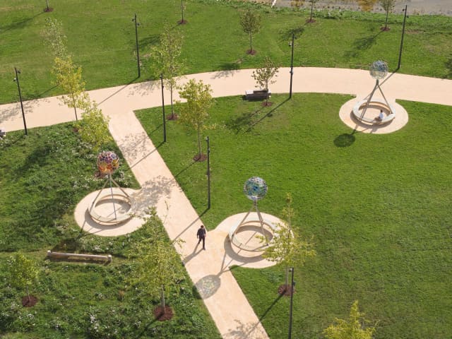 Your planetary assembly, 2024 - Oxford North, Oxford, United Kingdom – 2025 - Photo: Hufton + Crow