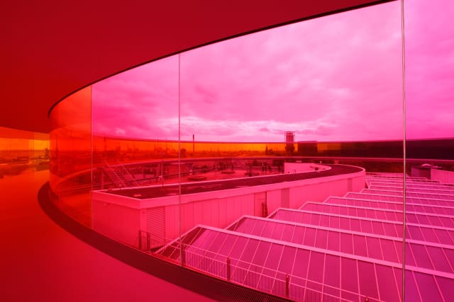 Your rainbow panorama, 2011 - ARoS Aarhus Kunstmuseum, Denmark, 2011 - Photo: Thilo Frank / Studio Olafur Eliasson