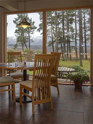 Old Pines dining room