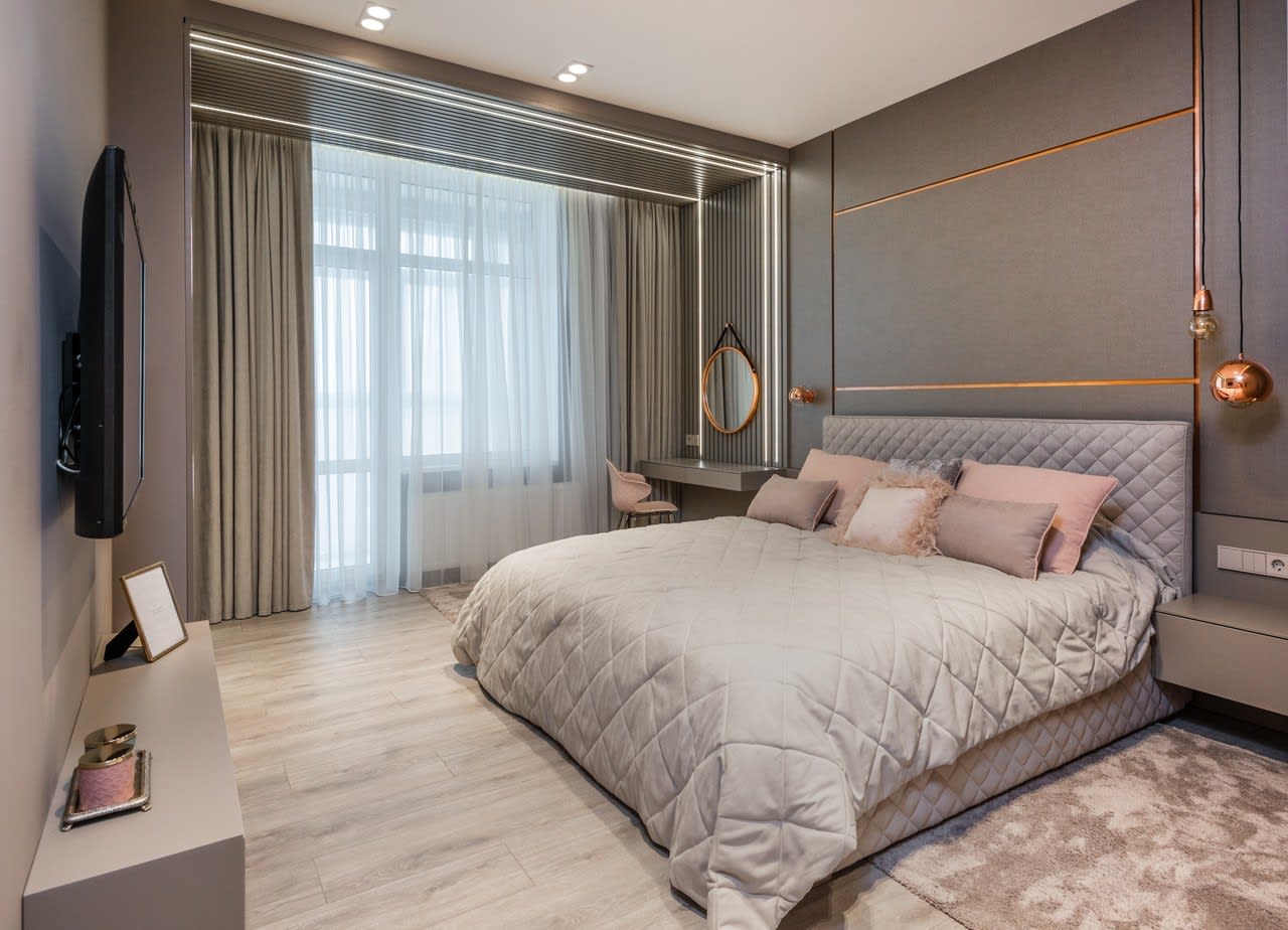Imagem de destaque do post Quarto de apartamento decorado: confira 10 dicas