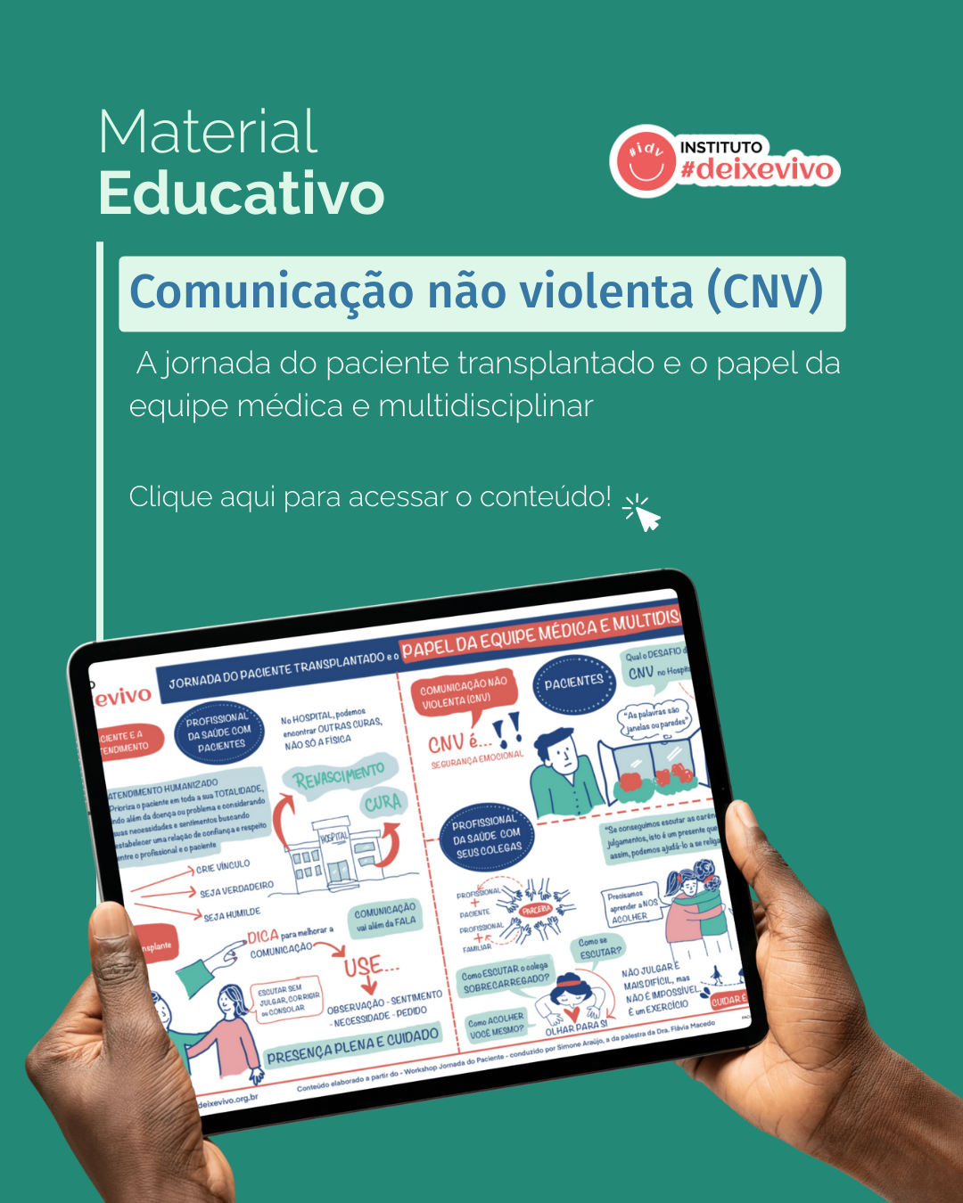 Material Informativo - Comunicação não violenta (CNV)
