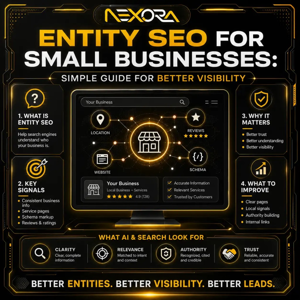 Entity SEO for Small Businesses Simple Guide for Better VisibilitY