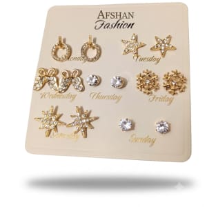 7 Days Ear Studs