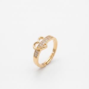 Interlocking double heart
