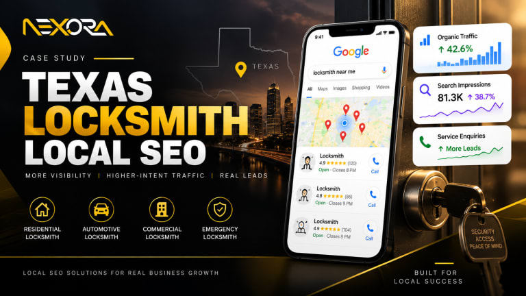 Local SEO case study for a Texas locksmith business