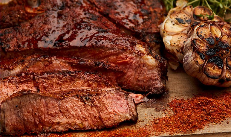 Storfekjøtt med BBQ rub