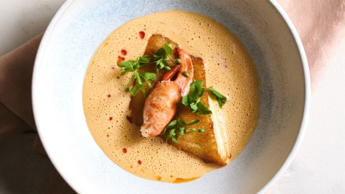 Hummerbisque med OSCAR® hummerfumet pasta