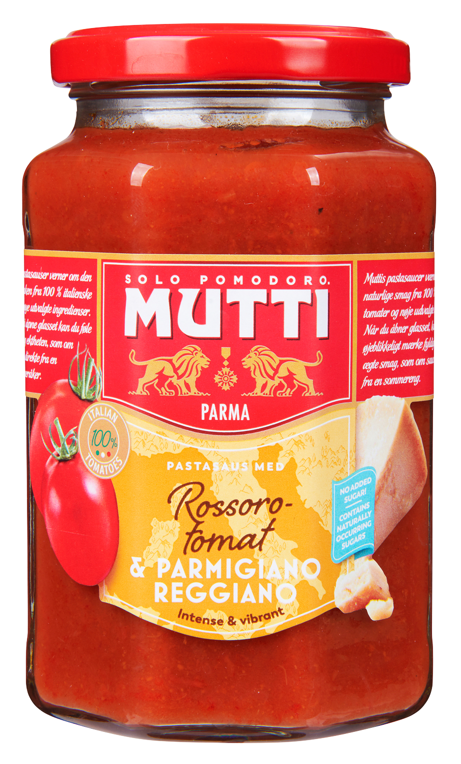 Mutti pastasaus m/Parmigiano Reggiano 400 g