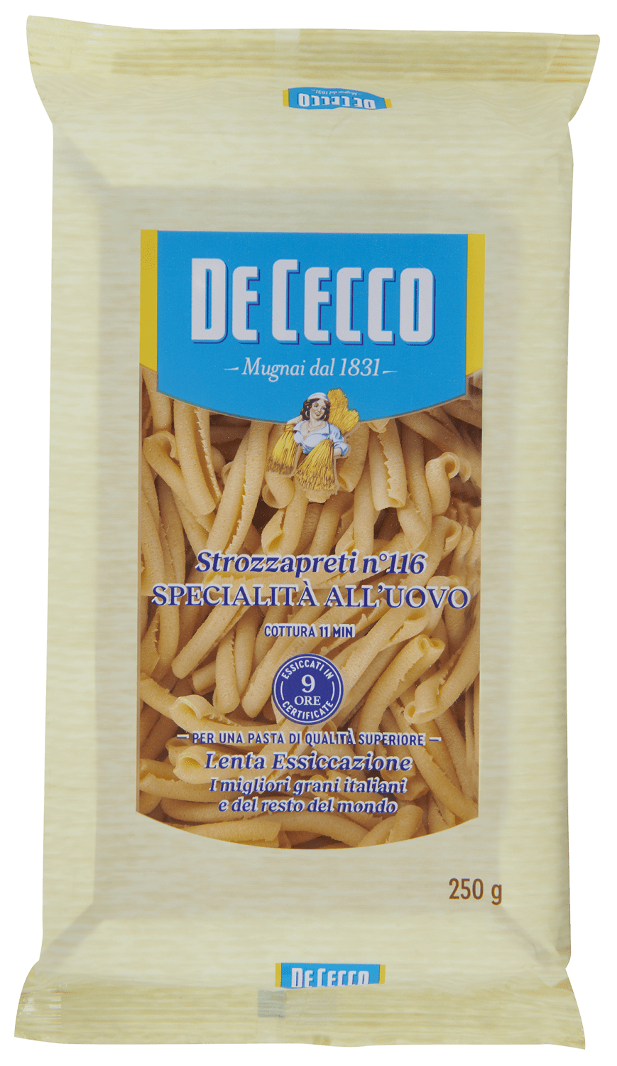 De Cecco eggpasta strozzapreti 250 g