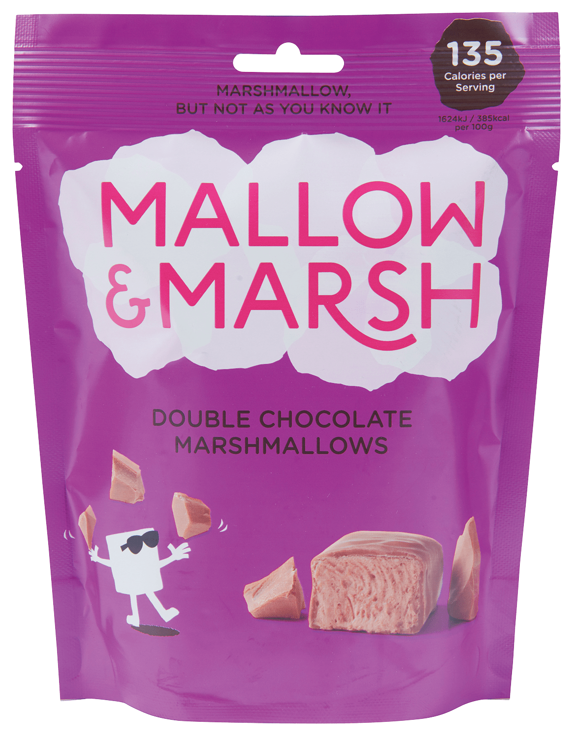 Mallow & Marsh marshmallows sjokolade 100 g