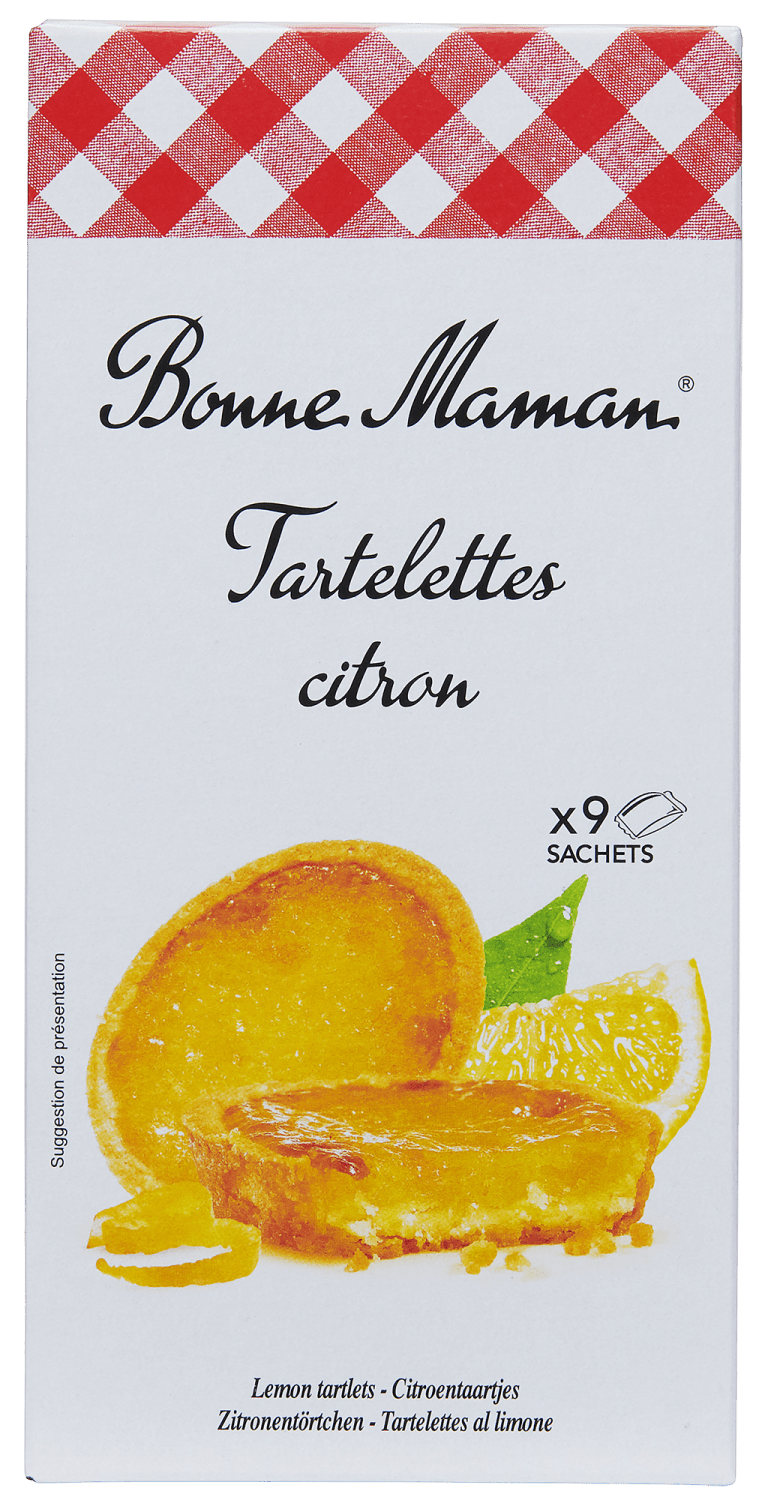 Bonne Maman tarteletter m/sitron 125 g