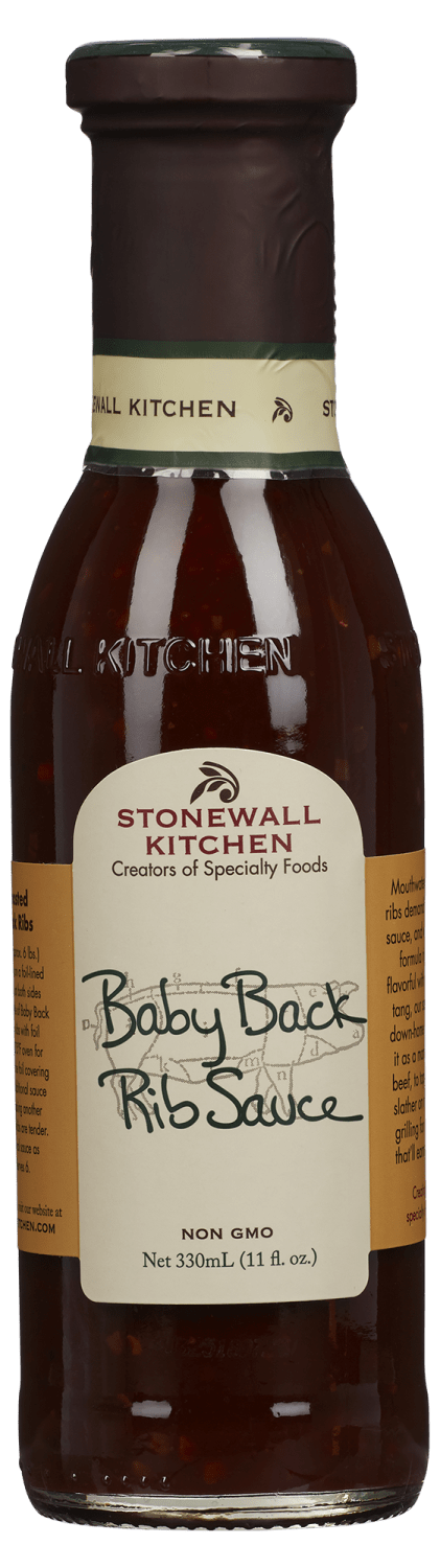 Stonewall Kitchen baby back rib saus 330 ml