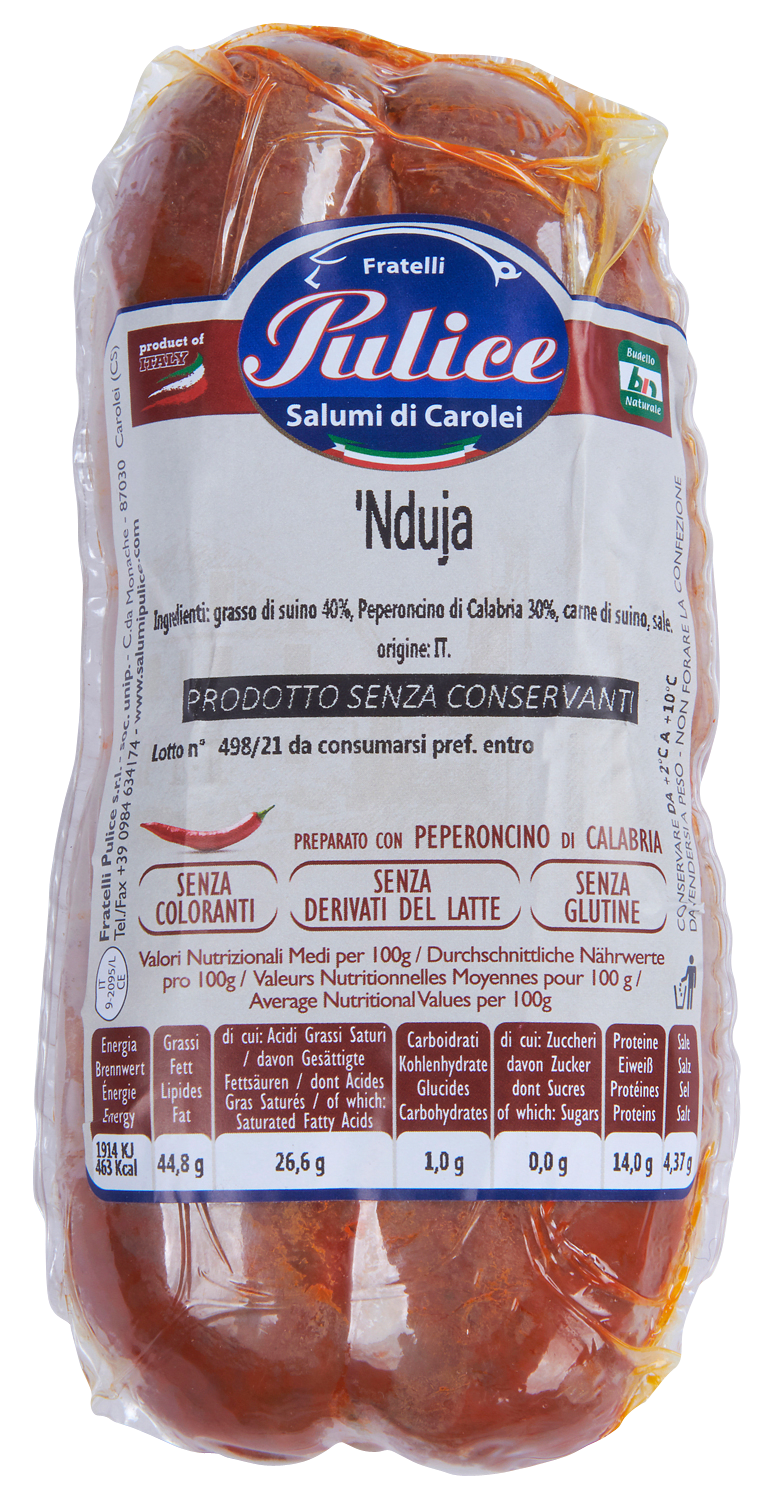 Salumi Pulice Nduja ca 400 g