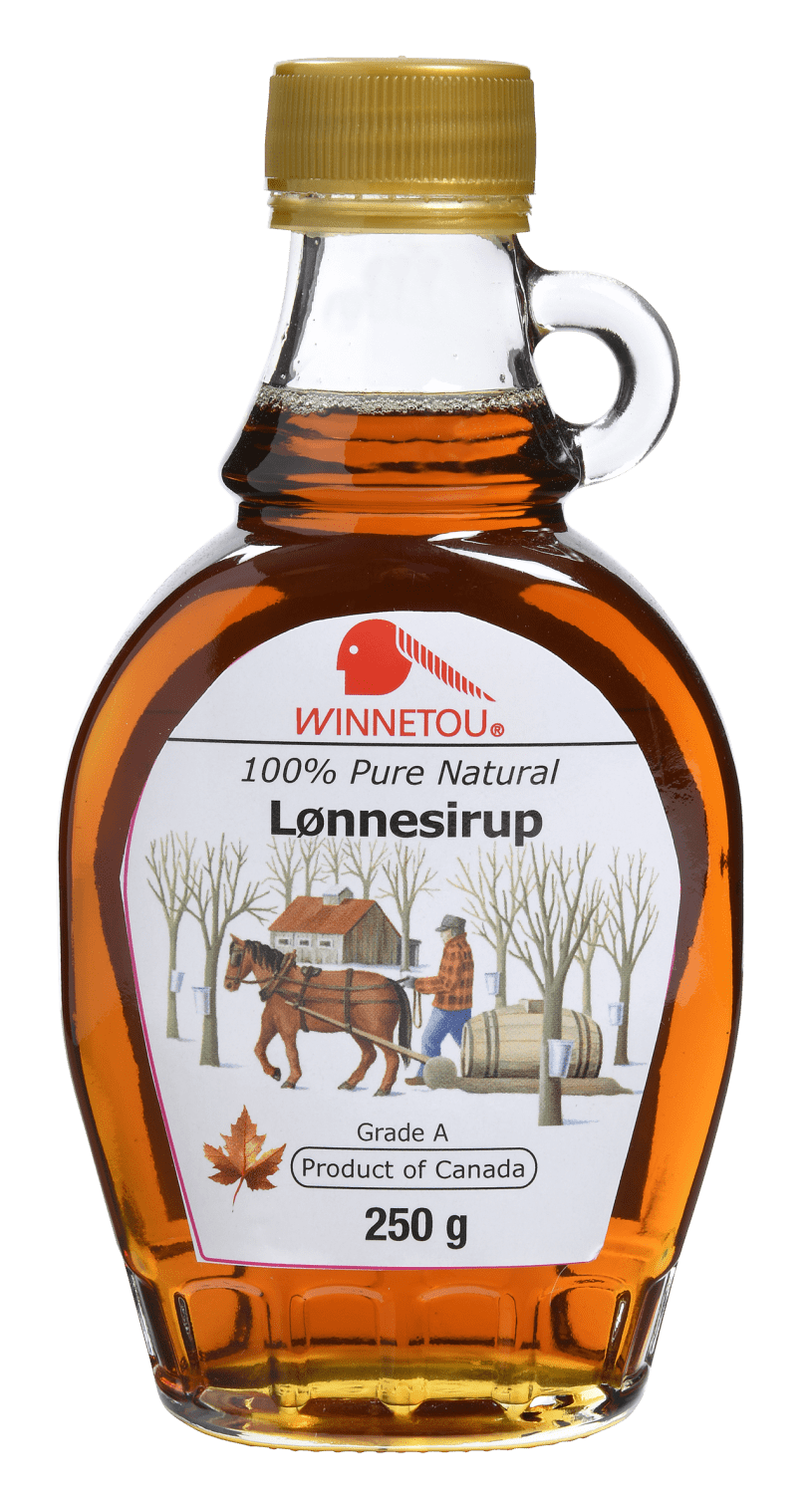 Winnetou lønnesirup 100% 250 g