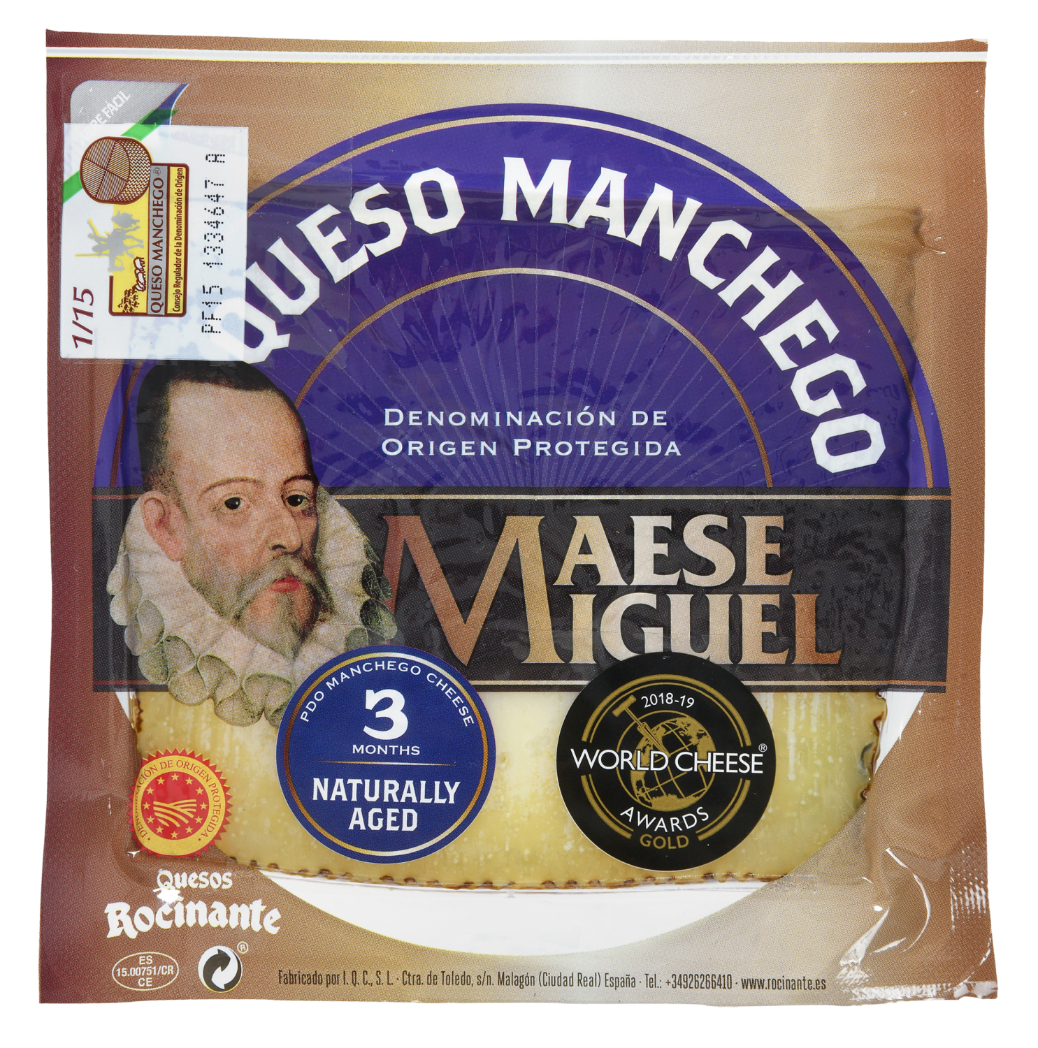 Manchego 3 mnd DOP 200 g