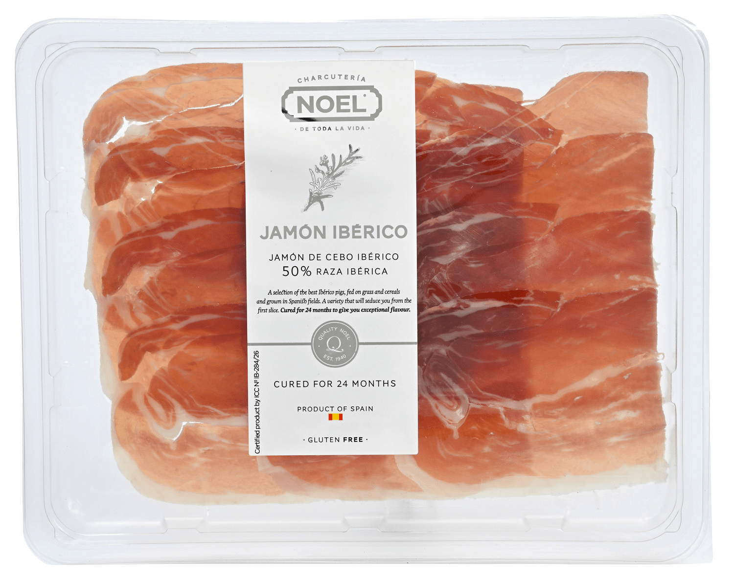 Ibèrico skivet 24 mnd 70 g