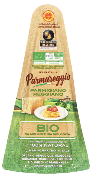 Parmigiano Reggiano trekant 12 mnd DOP ØKO 150 g