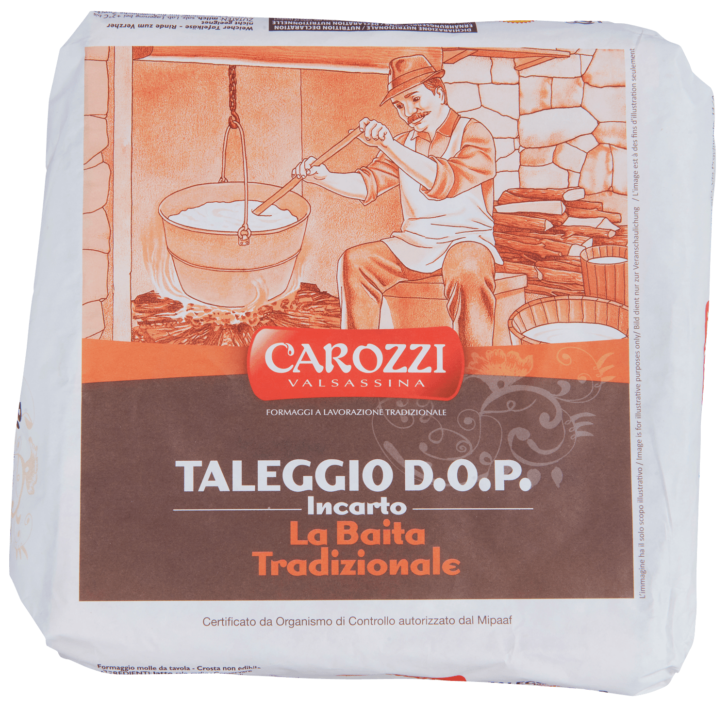 Carozzi taleggio DOP la baita ca 2 kg