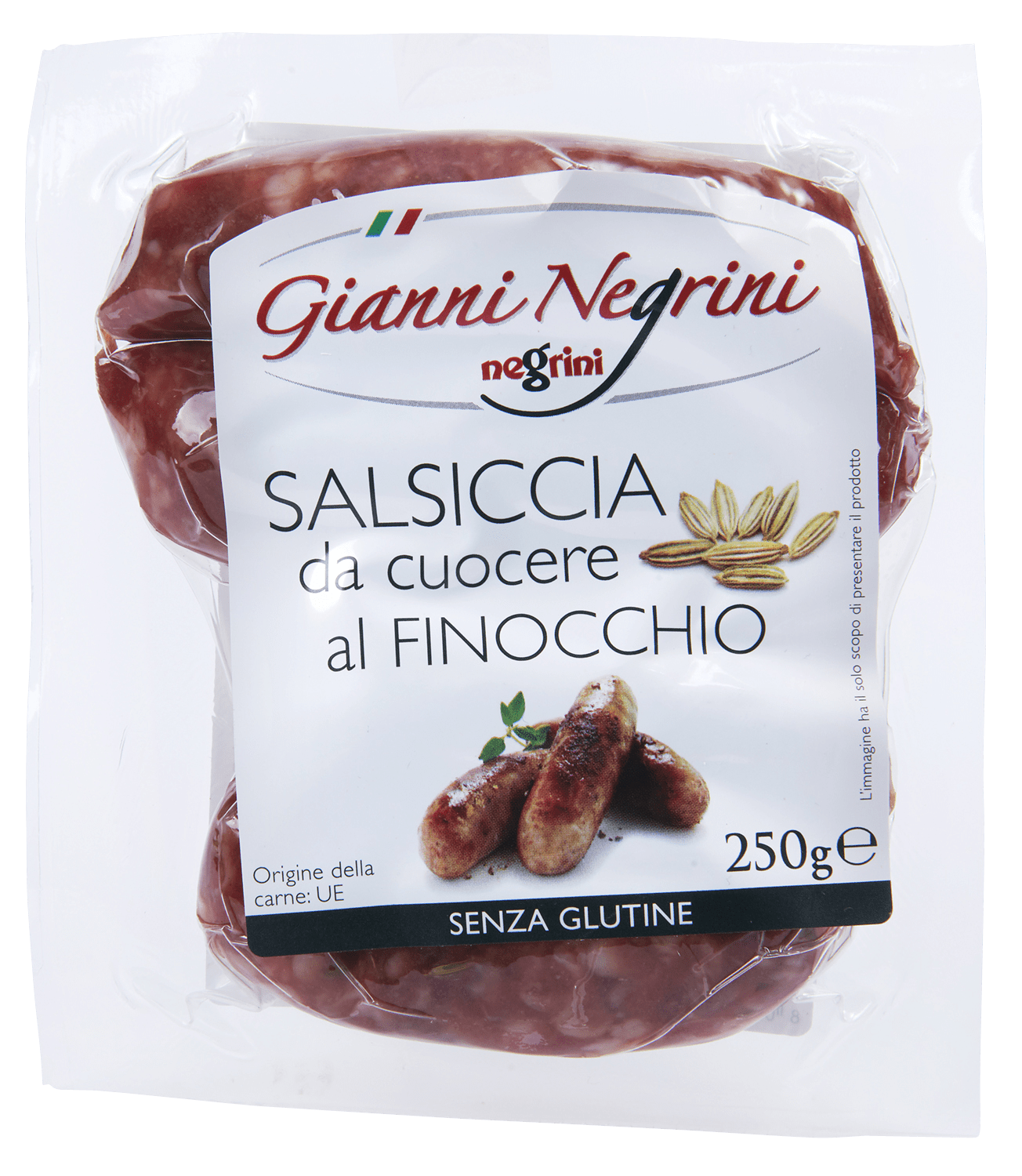 Negrini salsiccia m/fennikel 250 g