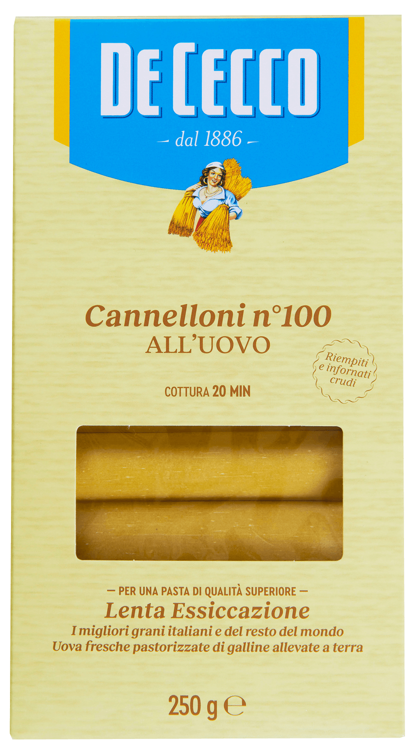 De Cecco eggpasta cannelloni 250 g