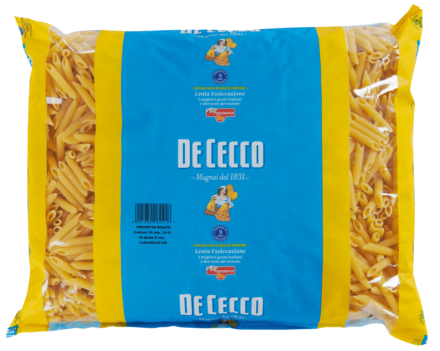 De Cecco penne rigate 3 kg