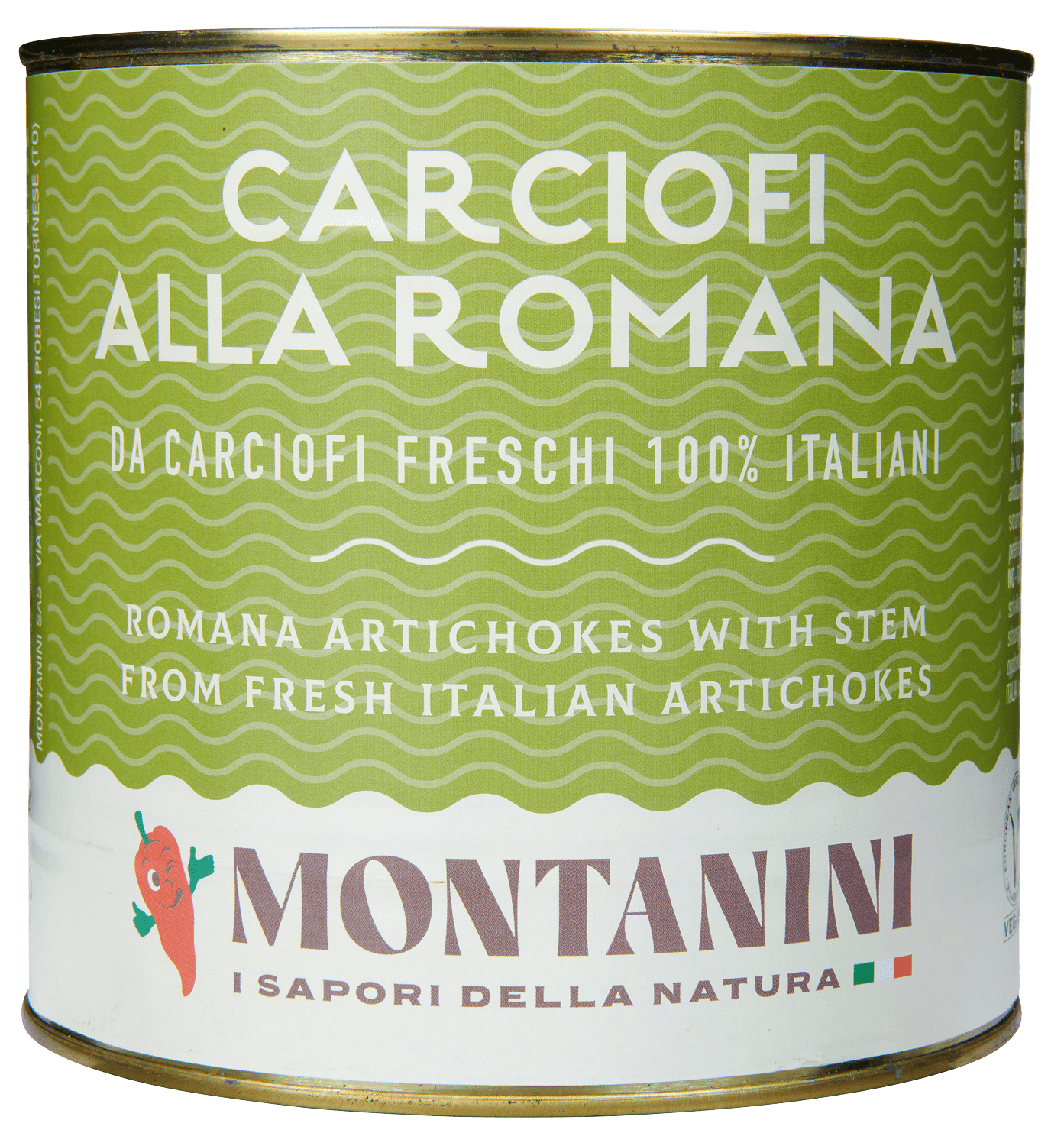 Montanini artisjokk med stilk hele 2,4 kg