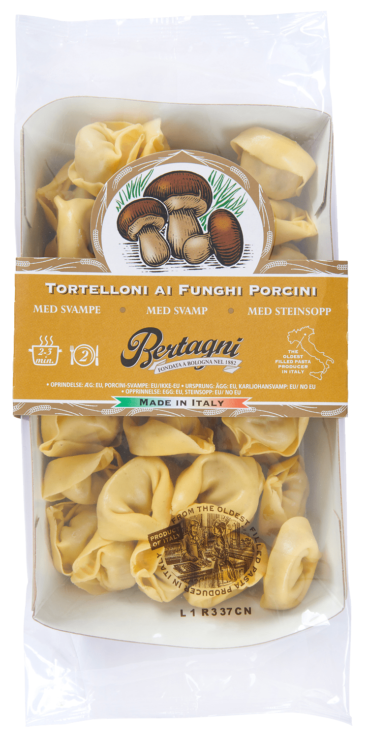 Bertagni tortelloni m/steinsopp 250 g