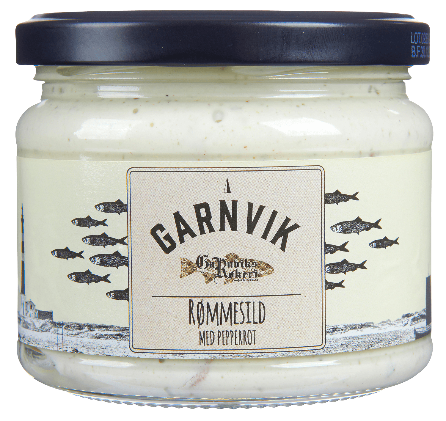 Garnvik rømmesild m/pepperrot 300 g