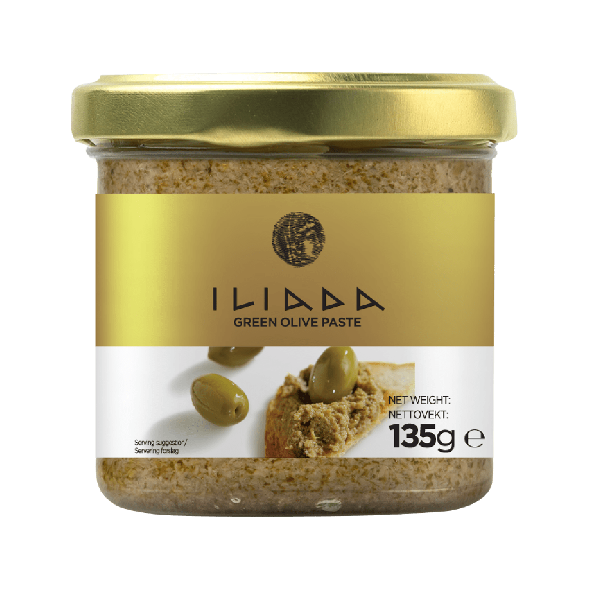 Iliada grønn oliventapenade 135 g