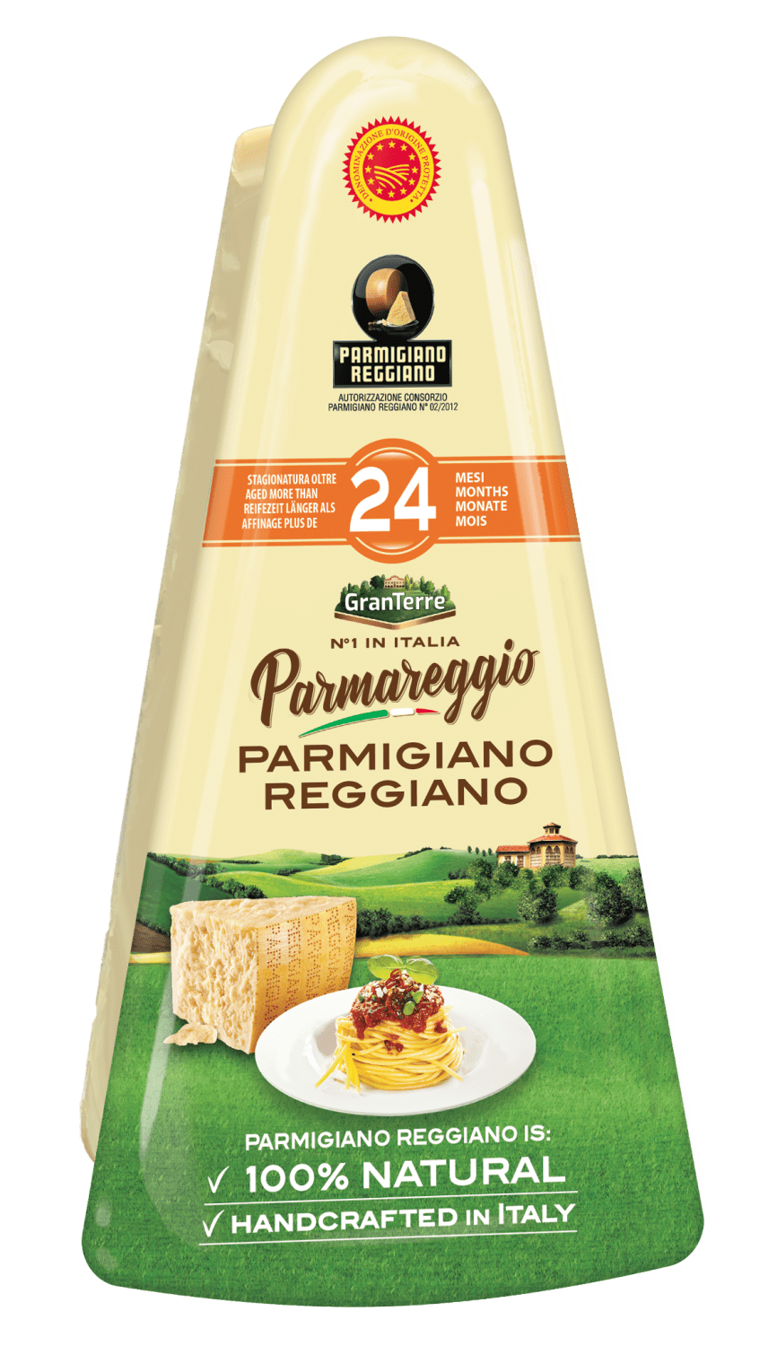 Parmigiano Reggiano trekant 24 mnd DOP 200 g