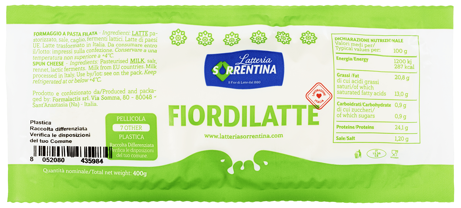 LS Fiordilatte blokk 400 g