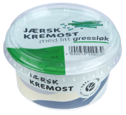 Ystepikene Jærsk kremost gressløk 150 g