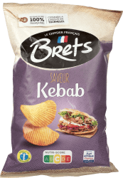 Brets potetchips kebab 125 g