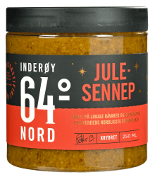 Inderøy 64° Nord julesennep 250 ml
