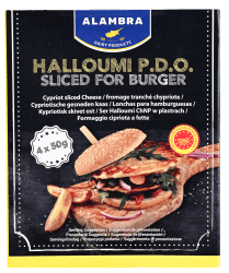 Alambra halloumi burger skiver 200 g