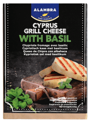 Alambra halloumi m/basilikum 200 g