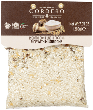 Cordero risotto m/steinsopp 200 g