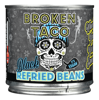 Broken Taco black refried beans 400 g