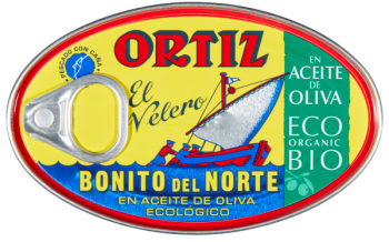 Ortiz tunfisk hvit i olivenolje ØKO 112 g