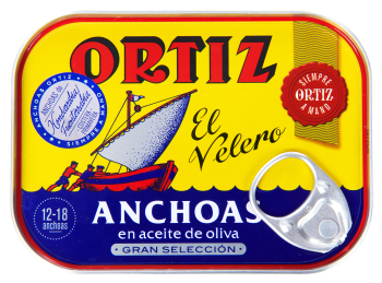 Ortiz ansjos i olivenolje 78 g