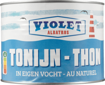 Violet tunfiskbiter i vann 1,88 kg
