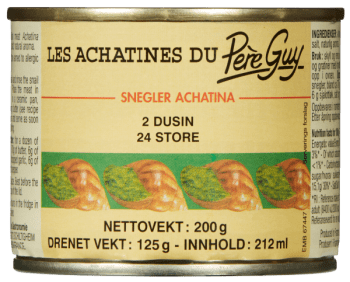 Snegler Achatina 2 dusin 200 g