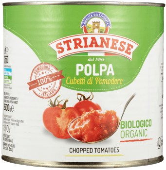 Strianese tomater finhakkede (polpa) ØKO 2,55 kg